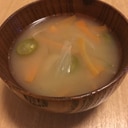 毎日飲めば冷えしらず！ししとうと生姜の味噌汁